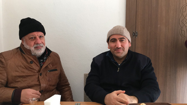 Suriyeli Meşhur Hattat Süleyman Hallum’un ziyareti